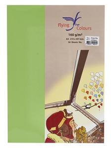 Picture of กระดาษสีถ่ายเอกสารฟลายอิ้ง (Flying) Colours No.21 สีเขียนสด (50 แผ่น)