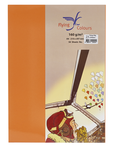 Picture of กระดาษสีถ่ายเอกสารฟลายอิ้ง (Flying) Colours No.23 สีส้ม (50 แผ่น)
