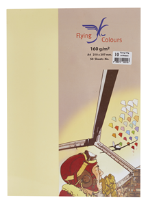 Picture of กระดาษสีถ่ายเอกสารฟลายอิ้ง (Flying) Colours No.10 สีเหลืองอ่อน (50 แผ่น)