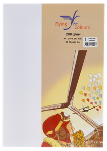 Picture of กระดาษสีถ่ายเอกสารฟลายอิ้ง (Flying) Colours No.1 สีขาว (50 แผ่น)