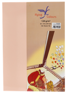 Picture of กระดาษสีถ่ายเอกสารฟลายอิ้ง (Flying) Colours No.11 สีลูกพีช (100 แผ่น)
