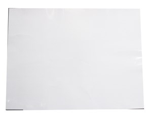 Picture of สติ๊กเกอร์ พีวีซี, 53 x 70 ซม. สีขาว (10 แผ่น)