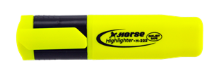 Picture of ปากกาเน้นข้อความ ตราม้า H-222 เหลือง