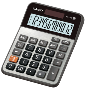 Picture of เครื่องคิดเลข Casio MX-120B, 12หลัก