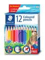 Picture of สเต็ดเล่อร์ (Staedtler) ดินสอสีไม้สั้น 12 สี FSC™ 100%