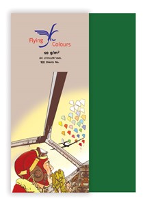 Picture of กระดาษสีถ่ายเอกสารฟลายอิ้ง (Flying) Colours No.27 สีเขียวต้นสน (100 แผ่น)