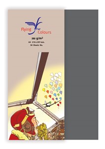 Picture of กระดาษสีถ่ายเอกสารฟลายอิ้ง (Flying) Colours No.72 สีเทาเข้ม (50 แผ่น)
