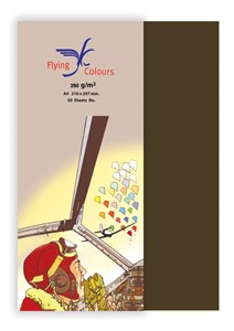 Picture of กระดาษสีถ่ายเอกสารฟลายอิ้ง (Flying) Colours No.75 สีน้ำตาล (50 แผ่น)