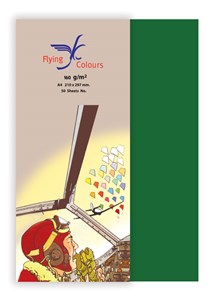Picture of กระดาษสีถ่ายเอกสารฟลายอิ้ง (Flying) Colours No.27 สีเขียวต้นสน (50 แผ่น)