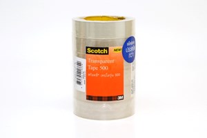 Picture of สก๊อตช์® เทปใส 500 1"x36y,ใหญ่,แพ็คประหยัด 8 ม้วน (ทาวเวอร์)