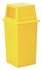 Picture of ถังขยะเหลี่ยมแบบมีช่องทิ้งขยะ DBS09 47x47x95ซม,เหลือง 90 ลิตร