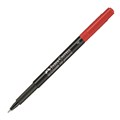 Picture of ปากกาเขียนแผ่นใสกันน้ำ เฟเบอร์คาสเทล (Faber Castell) F ลบไม่ได้ แดง