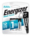 Picture of ถ่านอัลคาไลน์ Energizer MAX PLUS EP92 AAA (แพ็ค 4 ก้อน)