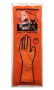 Picture of "Rhino" ถุงมือยางธรรมชาติ (Size L)
