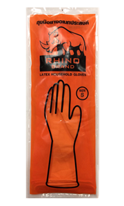 Picture of "Rhino" ถุงมือยางธรรมชาติ (Size S)