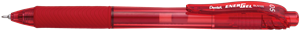 Picture of ปากกาหมึกเจลหัวเข็ม แบบกด เพนเทล (Pentel) Energel X BLN105 สีแดง