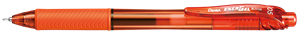 Picture of ปากกาหมึกเจลหัวเข็ม แบบกด เพนเทล (Pentel) Energel X BLN105 สีส้ม
