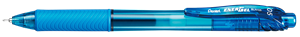 Picture of ปากกาหมึกเจลหัวเข็ม แบบกด เพนเทล (Pentel) Energel X BLN105 สีฟ้า