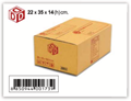 Picture of กล่องไปรษณีย์แบบฝาชน เบอร์ D BR-D (1X20)