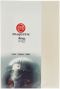 Picture of กระดาษประกายมุก Majestic ครีม 120 แกรม, 056, 50 แผ่น Metallic