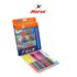 Picture of ตราม้า ดินสอสีไม้ยาว (2หัว 2สี) 18แท่ง 36สี +กบ+ดินสอ+ยางลบ H-1836