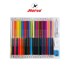 Picture of ตราม้า ดินสอสีไม้ยาว (2หัว 2สี) 24แท่ง 48สี +กบ+ดินสอ+ยางลบ H-2448