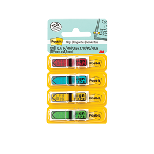 Picture of โพสต์-อิท แฟล็กซ์ 684-SH SIGN HERE 0.47"x0.7"