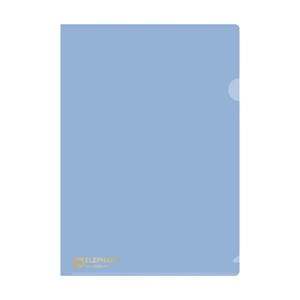 Picture of ตราช้างแฟ้มซองพลาสติก 405A4 ฟ้า