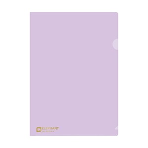 Picture of ตราช้างแฟ้มซองพลาสติก 405A4 ลาเวนเดอร์