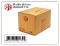 Picture of กล่องไปรษณีย์แบบฝาชน เบอร์ 7-5ชั้น BR-7/5 (1X10)