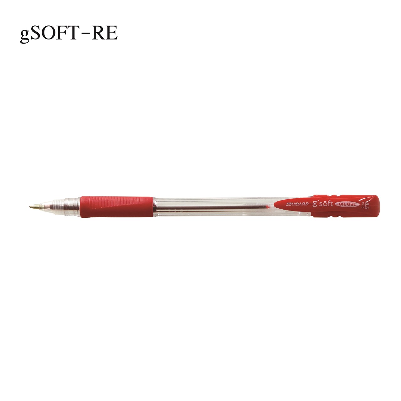 Picture of ปากกาลูกลื่นเจล g'SOFT 0.5 Standard แดง