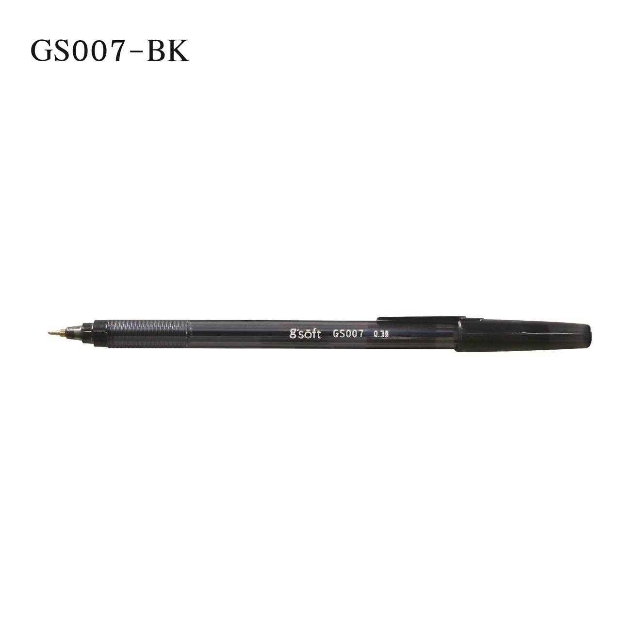 Picture of ปากกาลูกลื่นเจล g'SOFT GS007-BK-30 ดำ