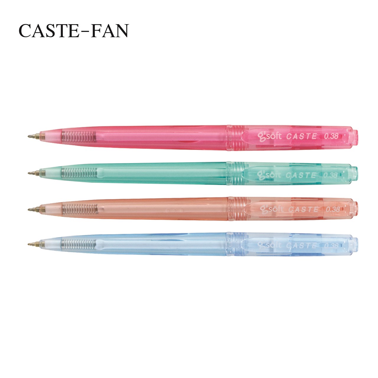 รูปภาพของ ลูกลื่นเจล g'SOFT CASTE 0.38