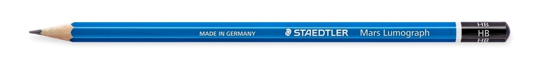 Picture of สเต็ดเล่อร์ (Staedtler) ดินสอเขียนแบบ_ลูโมกราฟ HB 100% PEFC