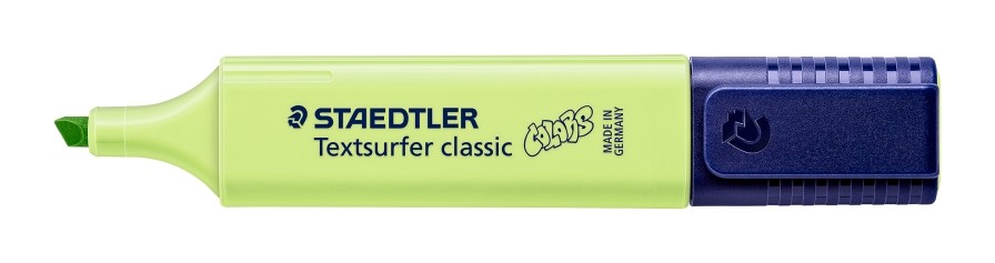 Picture of ปากกาเน้นข้อความ สเต็ดเล่อร์ (Staedtler), เขียวมะนาว, Textsurfer classic 364C-530