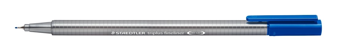 Picture of สเต็ดเล่อร์ (Staedtler) ปากกาไตรพลัส ไฟน์ไลนเนอร์  สีน้ำเงิน