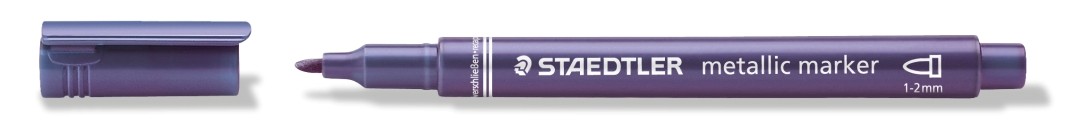 Picture of สเต็ดเล่อร์ (Staedtler) ปากกามาร์เกอร์ เมเทลิค สีม่วง