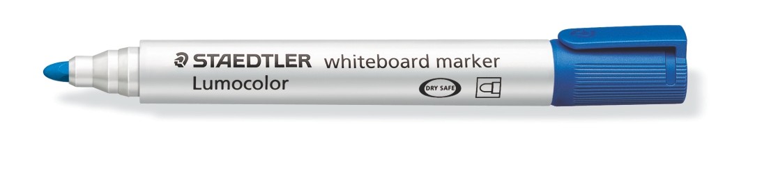 รูปภาพของ สเต็ดเล่อร์ (Staedtler) ปากกาไวท์บอร์ด สีน้ำเงิน
