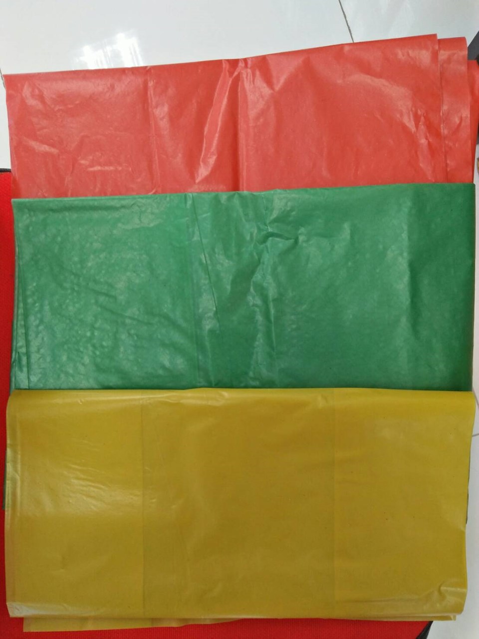 Picture of ถุงขยะสีแดง 18 x 20 นิ้ว 