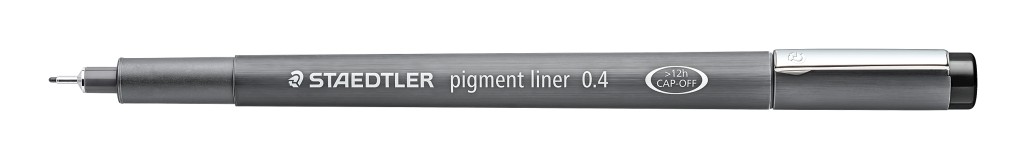 รูปภาพของ สเต็ดเล่อร์ (Staedtler) มาร์สกราฟฟิคพิกเม้นท์ 0.4 สีดำ