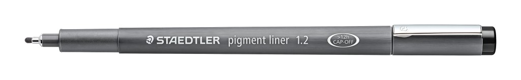 รูปภาพของ สเต็ดเล่อร์ (Staedtler) มาร์สกราฟฟิคพิกเม้นท์ 1.2 สีดำ
