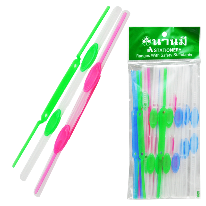 รูปภาพของ ลิ้นแฟ้มพลาสติก นานมี NM-222P