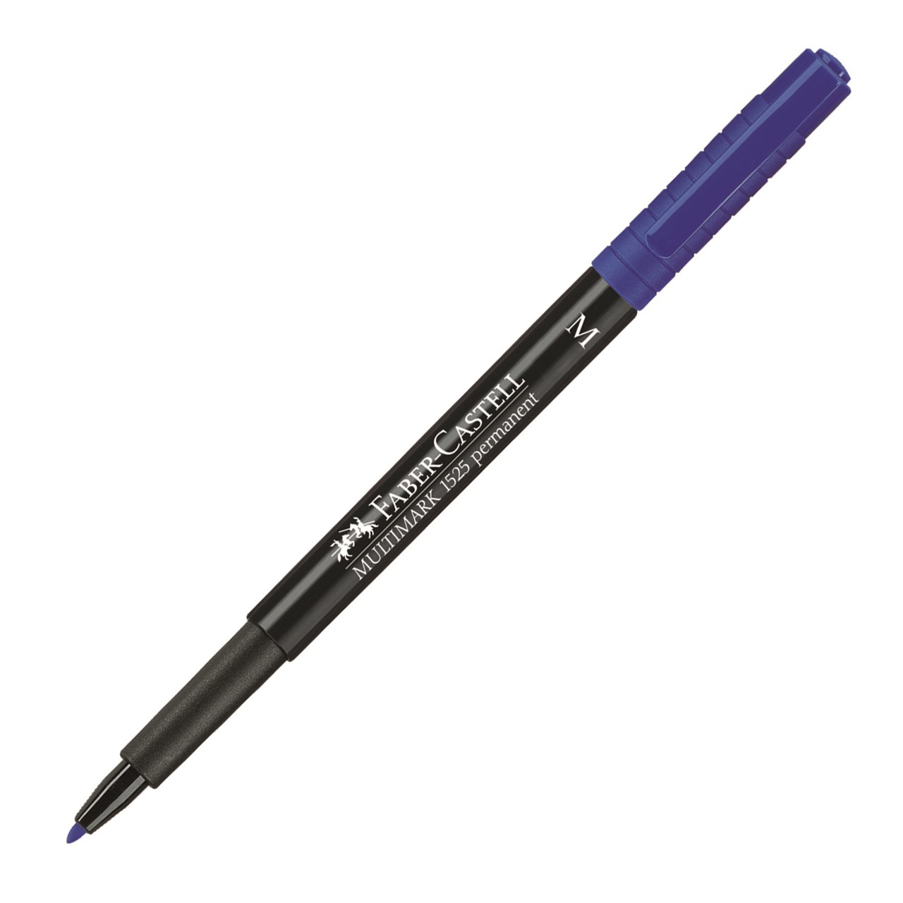 รูปภาพของ ปากกาเขียนแผ่นใสกันน้ำ เฟเบอร์คาสเทล (Faber Castell) M ลบไม่ได้ น้ำเงิน
