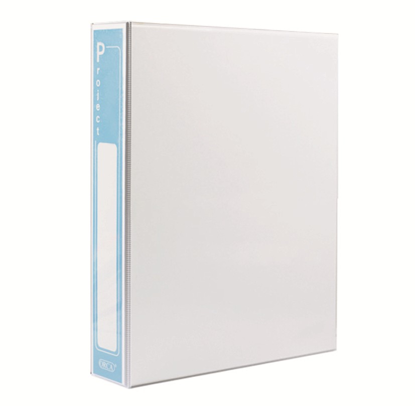 Picture of แฟ้ม PVC 2 ห่วง  1 1/2" ออร์ก้า ขาว