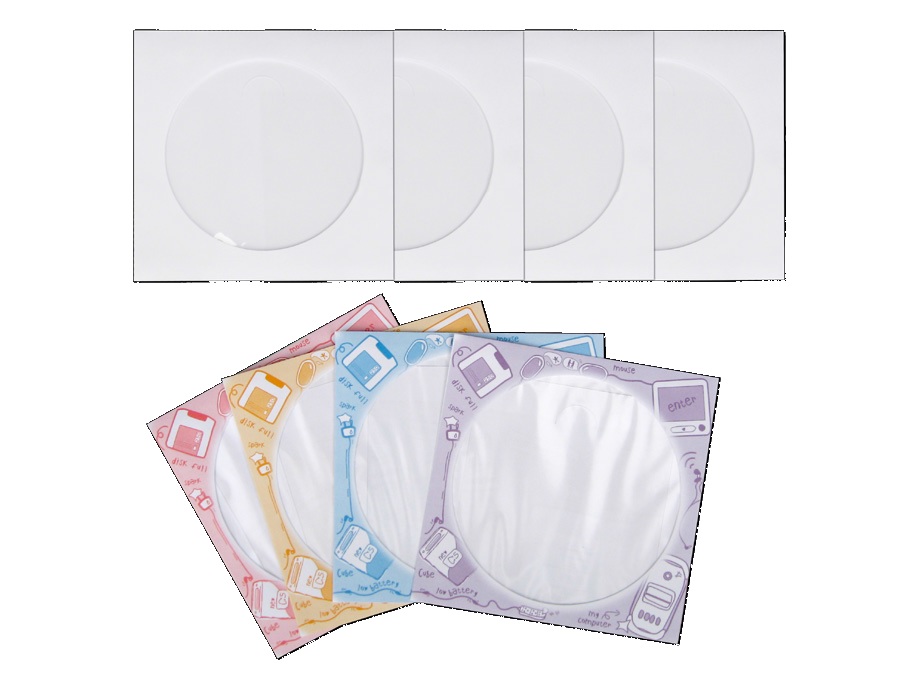 รูปภาพของ ซอง CD สีทอง 555, สีขาว 50 ซอง