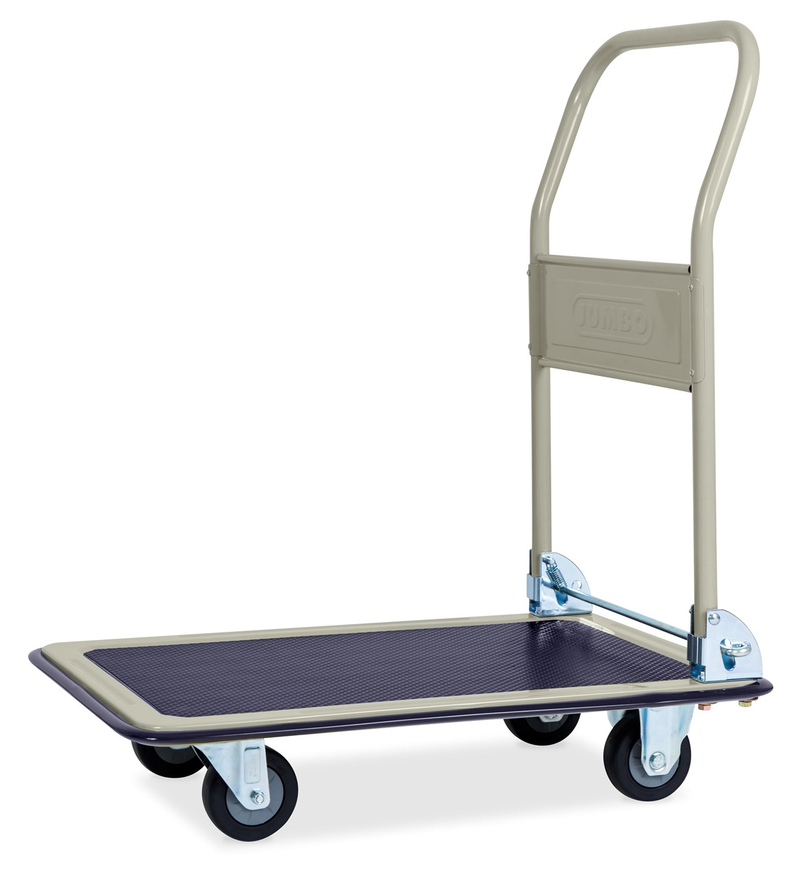 Picture of รถเข็น HL-110J ล้อ PU ยางสีน้ำเงิน 74.5x48.5x86.5 ซม. 220กก.
