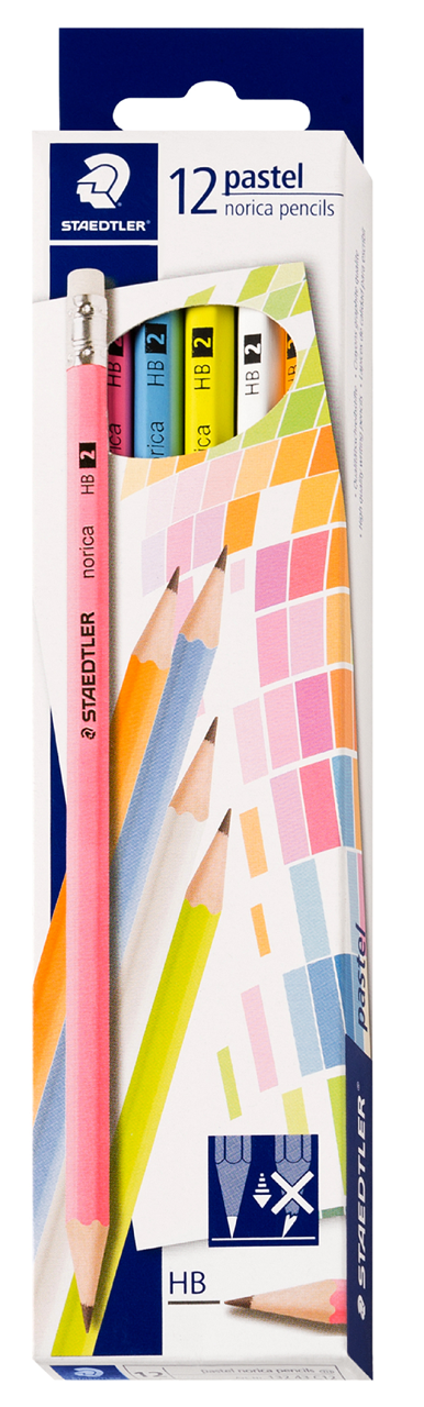 Picture of ดินสอดำ HB สเต็ดเล่อร์ (Staedtler) พาสเทล (FSC™ 100%)