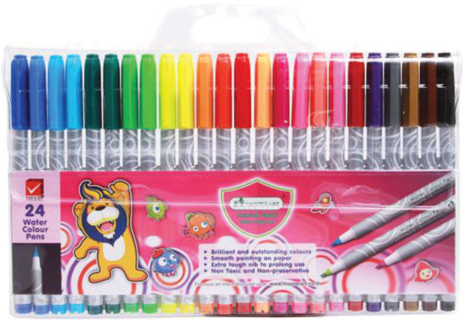 รูปภาพของ Master Art มาสเตอร์อาร์ตปากกาสีเมจิก 24สี