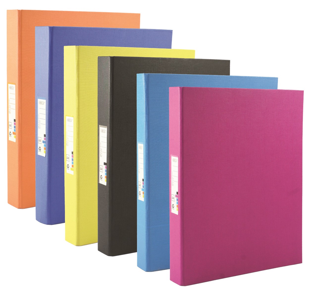 Picture of แฟ้ม 2 ห่วง สัน 1" ออร์ก้า A-919 A4 สีม่วง (สอดปกไม่ได้)