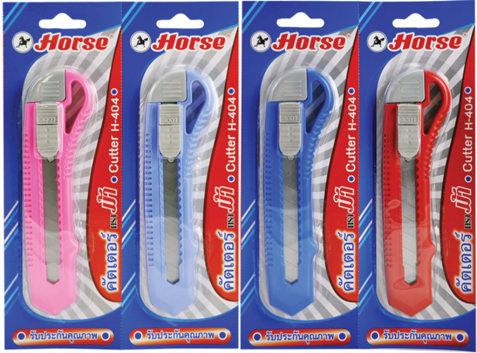 รูปภาพของ คัตเตอร์ตราม้า H-404 สีมาตรฐาน